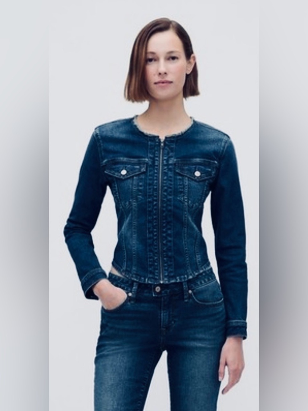 Gap Denim Moto Jacket